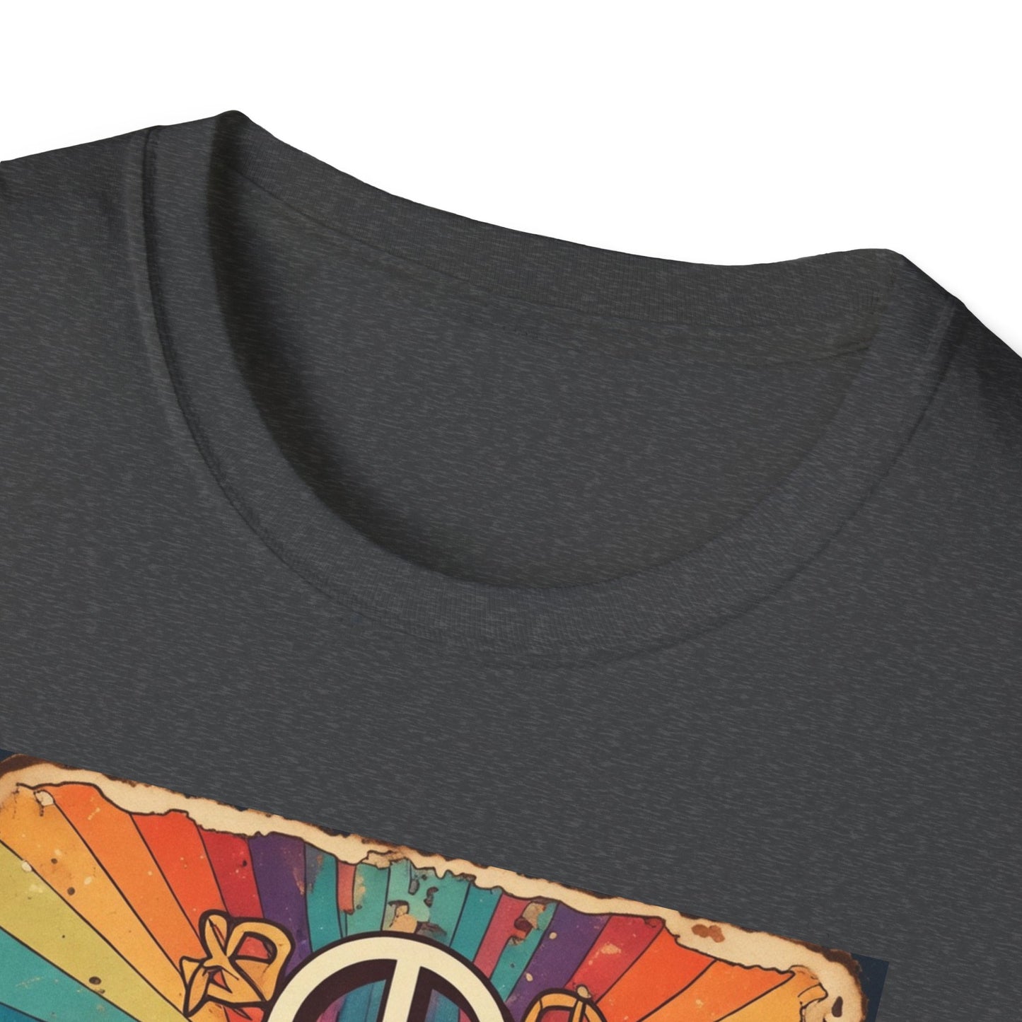Choose Peace Over War T-Shirt | Retro Hippie Peace Sign Design