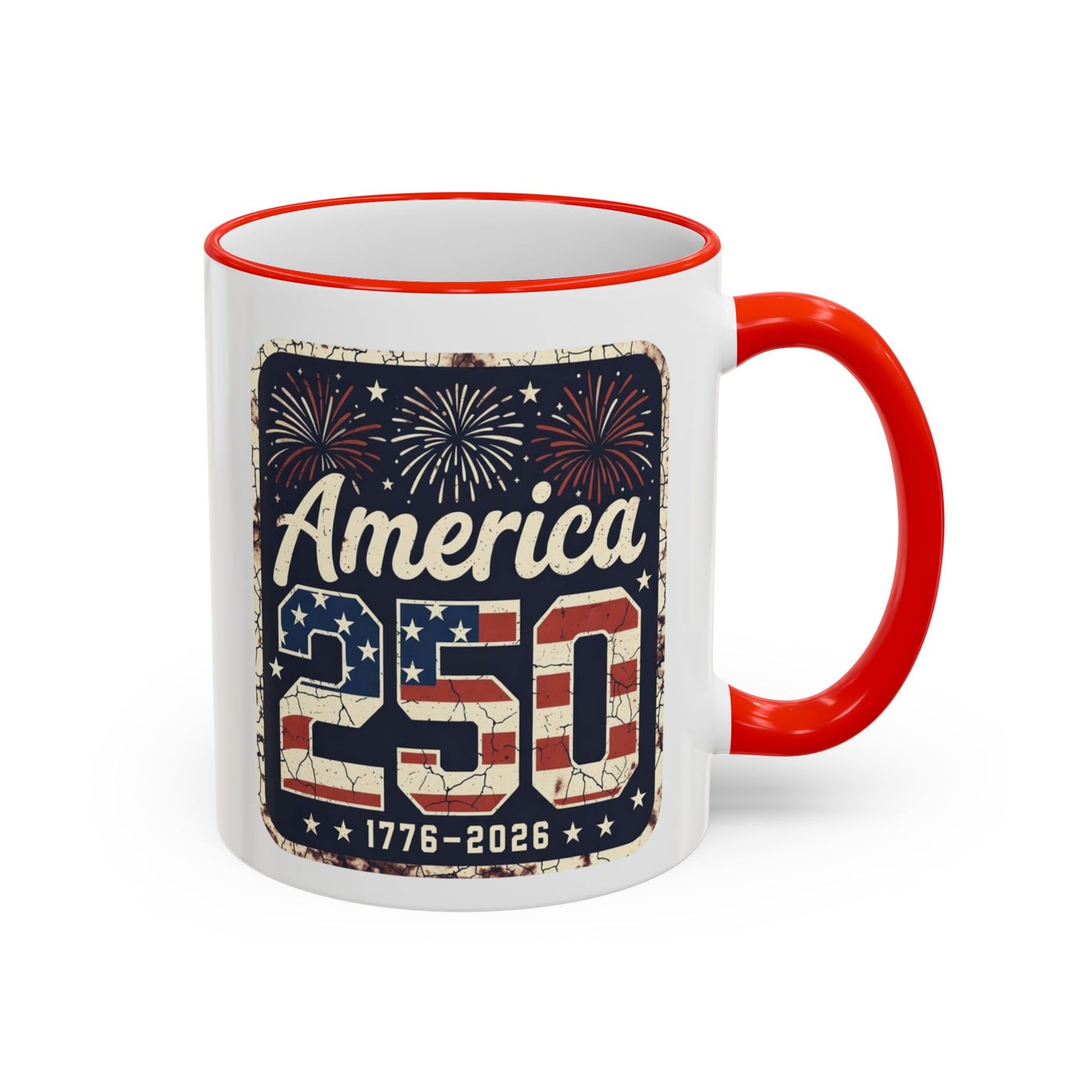 America 250 Anniversary Coffee Mug – Patriotic Mug (11oz, 15oz)